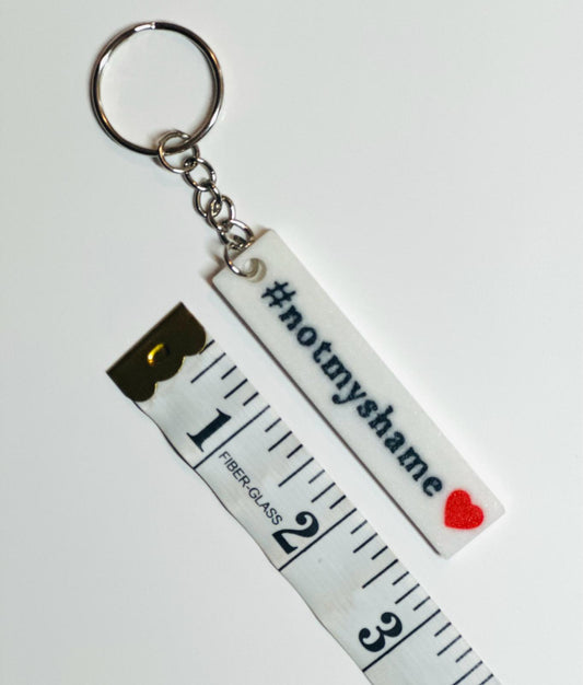 NotMyShame Keyring (small)