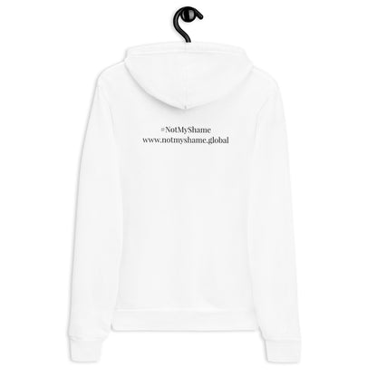 #notmyshame unisex hoodie